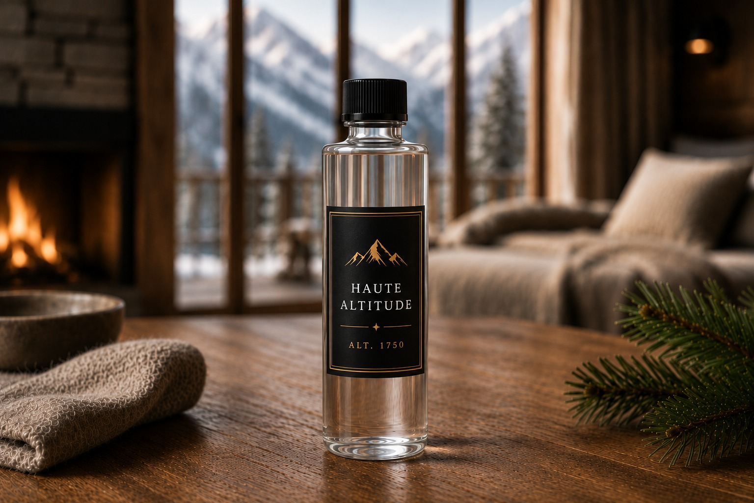 Recharge Signature Haute Altitude, étiquette noire